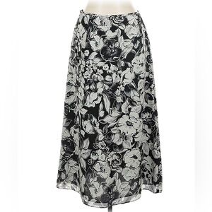 100% Silk Charter Club Vintage Maxi Skirt